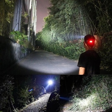 МОЩНАЯ ФАРА 3 x LED T6 АККУМУЛЯТОРНАЯ ФАРА CREE