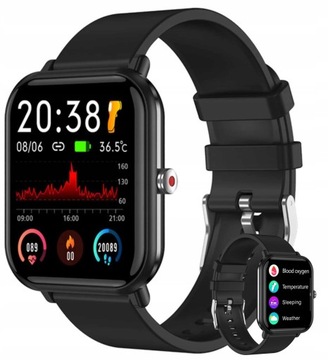 SMARTWATCH ZEGAREK SPORTOWY ROZMOWY WODOODPORNY