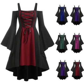 Módne dámske šaty v štýle Vintage gotická su