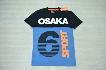 SUPERDRY OSAKA Modna Koszulka Męska T-shirt S