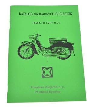 Katalog części Jawa 20 21 Skuter 48 str cz.1