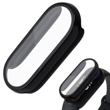 ETUI CASE SZKŁO do Mi Band 6 5 4 3 NFC 2w1