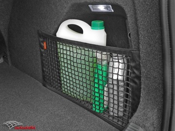 Сетка-липучка на багажник седана VW Passat B7.