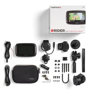 TOMTOM RIDER 550 PREMIUM PACK НАВИГАЦИЯ + ПОДАРОК 