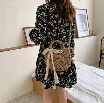 СУМКА BOHO HOLIDAY BEACH ИЗ СОЛОМЫ ИЗ РОТАНГА