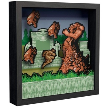 Pixel Frames Retro Ramka z Gry Altered Beast SEGA