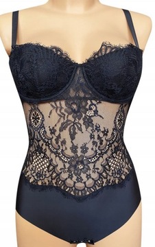 INTIMISSIMI body z usztywnianym biustonoszem Elegance Lace 2B/75B