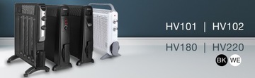Duronic HV180 Портативный электрический обогреватель 1800 Вт