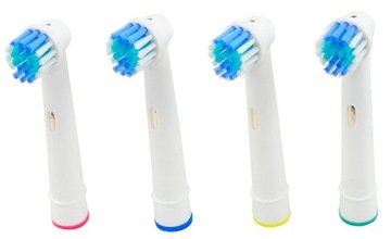 KOŃCóWKI DO SZCZOTECZKI ELEKTRYCZNEJ ORAL-B 4szt
