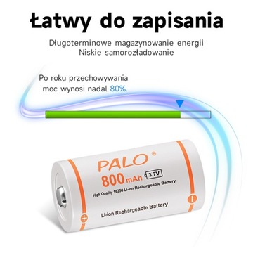 8 шт. 3,7 В 16340 16350 литий-ионный аккумулятор CR123A с зарядным устройством