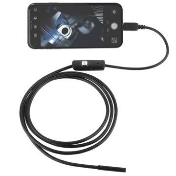 КАМЕРА ДЛЯ ПРОВЕРКИ МАСТЕРСКОЙ ЭНДОСКОП WIFI micro USB ANDROID IP67 5M 8 мм