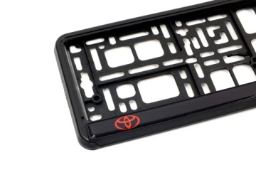 РАМКИ ДЛЯ НОМЕРНЫХ ЗНАКОВ TOYOTA COLLECTION GEL