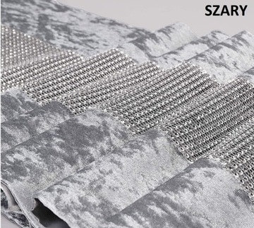 ТОЛСТЫЙ ПРОТЕКТОР С ЦИРКОНИЙНЫМ БАРХАТОМ 40х120 БАРХАТНЫЙ ВЕЛЮР