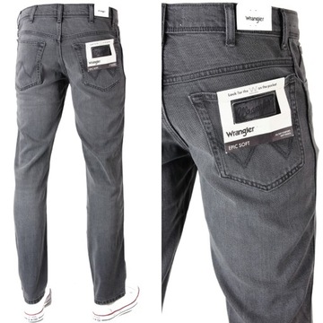 WRANGLER TEXAS SLIM JEANS PROSTE _ W40 L30