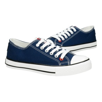 Tenisówki Ozoshi Navy Canvas OZWA013D 36