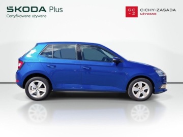 Skoda Fabia III Hatchback Facelifting 1.0 TSI 95KM 2019 Skoda Fabia 1.0TSI 95KM Ambition SalonPL SerwisASO Kessy Kamera Zima Smart, zdjęcie 5