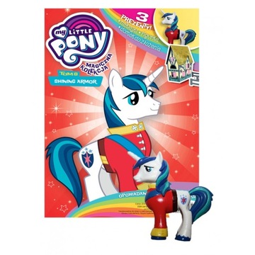 MY LITTLE PONY Shining Armor FIGURKA NAKLEJKI T. 8