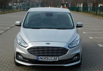 Ford S-Max II Van Facelifting 2.0 EcoBlue 150KM 2021 Ford S-Max z Gwarancja Bezwypadkowy Kupiony Salon 2-2021r 2.0 Diesel 150KM, zdjęcie 26