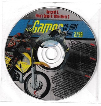 PC Games 2/1999 Descent 3 Kings Quest 8 Moto Racer