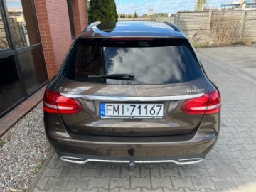 Mercedes Klasa C W205 Kombi 200 BlueTEC 136KM 2014 Mercedes-Benz Klasa C 1.6 diesel 136 KM 6 biegow zarej w PL zadbany mo, zdjęcie 5