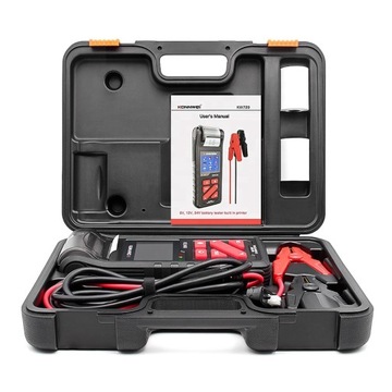 ТЕСТЕР АККУМУЛЯТОРА 6 В 12 В 24 В с принтером KW720