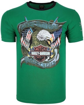 Koszulka męska t-shirt HARLEY DAVIDSON T1414 r XXL