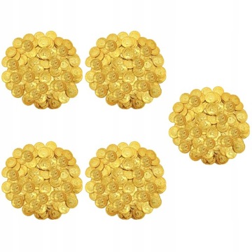 5 золотых шоколадных монет Золотая монета