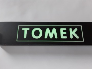 Заводская табличка TIR BUS RGB со светодиодом 12 В или 24 В