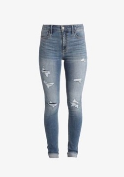 Spodnie Damskie jeansowe Hollister roz 28xR