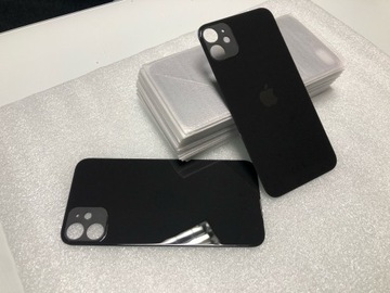 Tylna klapka, panel, szkło iPhone 11 - CZARNY
