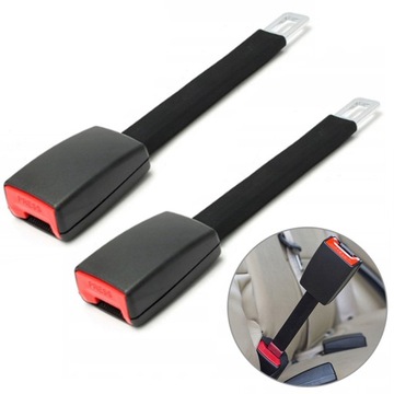 PRZEDŁUŻACZ PASÓW BEZPIECZEŃSTWA ADAPTER 25CM 2szt