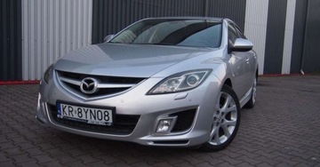 Mazda 6 II Sedan 2.2 MZR-CD 163KM 2010 Mazda 6 SPORTNiski Udokumentowany Przebieg Zdrowy Egzemplarz 2.2 Diesel, zdjęcie 12