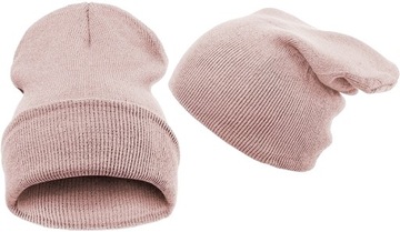 Czapka BEANIE SMERFETKA DWUWARSTWOWA Mięciutka HIT