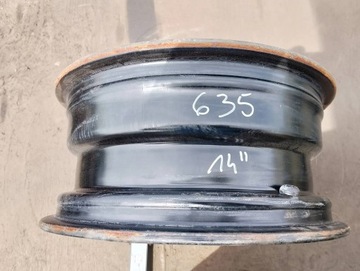 DISK OCELOVÝ SKODA 14" 5X100 ET43