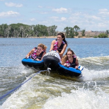 TUBE WATER WHEEL AIRHEAD SPACE SHUTTLE 3 НОВЫЙ черный