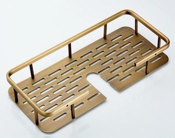 Корзина-полка для смесителя для душа Old Retro Brass