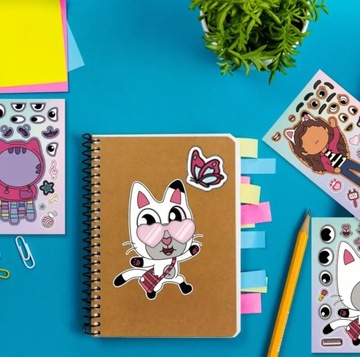 Креативные наклейки «Щенячий патруль» Набор для творчества «Сделай сам», 8 шт., водонепроницаемые