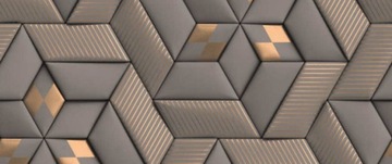 tapeta fototapeta efekt 3D wzór geometryczny