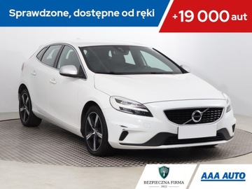 Volvo S40 II 2019 Volvo V40 2.0 T3, Salon Polska, Serwis ASO, Skóra