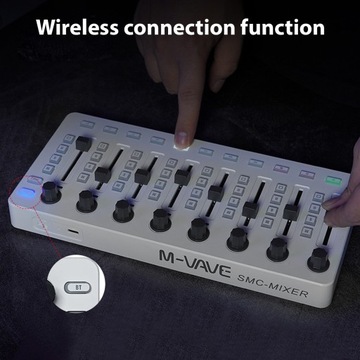 MIDI-контроллер Микшерный MIDI-консоль с 43