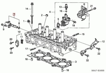 OE HONDA VENTIL FAZ VAČKY(ROZVODU) ACCORD VII 2.0 2.4