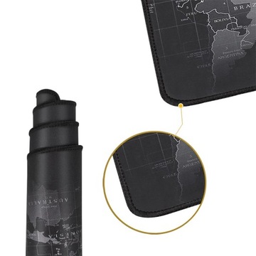 Настольный коврик с картой мира 40х90х2см.