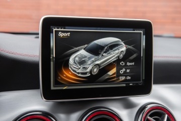 Mercedes CLA C117 Shooting Brake AMG 2.0 45 AMG 381KM 2016 Mercedes-Benz CLA AMG 45 4Matic Shooting Brake 7G-DCT 2.0 381ps Rej. PL, zdjęcie 20