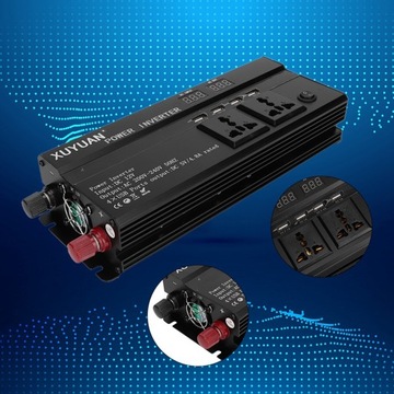 АВТОМОБИЛЬНЫЙ ПРЕОБРАЗОВАТЕЛЬ 12/24В 220В 4000Вт