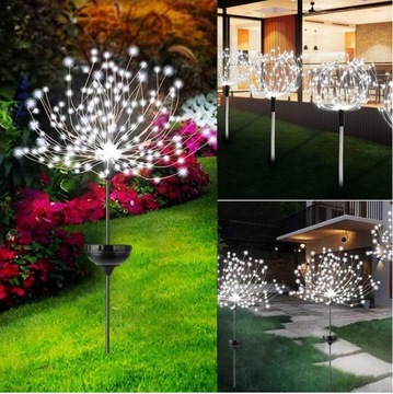 Садовый светильник SOLAR FIREWORK LED одуванчик x2
