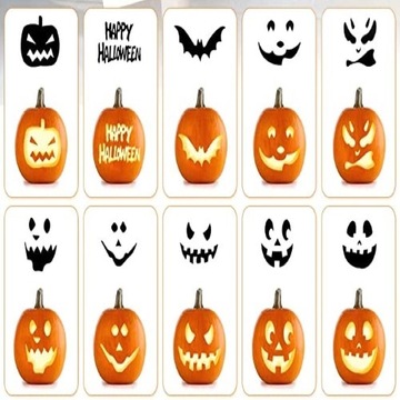 НАБОР ДЛЯ ВЫРЕЗКИ ТЫКВЫ «Хэллоуин» 24 EL - ПРОФЕССИОНАЛЬНЫЙ НАБОР