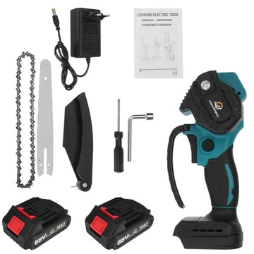 АККУМУЛЯТОРНАЯ ЦЕПНАЯ ПИЛА 8-ДЮЙМОВАЯ ЭЛЕКТРИЧЕСКАЯ ПИЛА ДЛЯ ДЕРЕВА 2XAKU