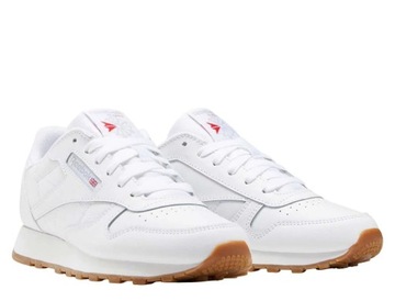 Buty damskie sportowe sneakersy białe REEBOK CLASSIC LEATHER 100010472 36