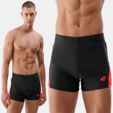 4F KĄPIELÓWKI MĘSKIE NA BASEN BOKSERKI PLAŻOWE SZYBKOSCHNĄCE SS24