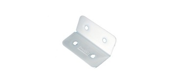 Zawias meblowy biały plastikowy 40x44mm 1szt